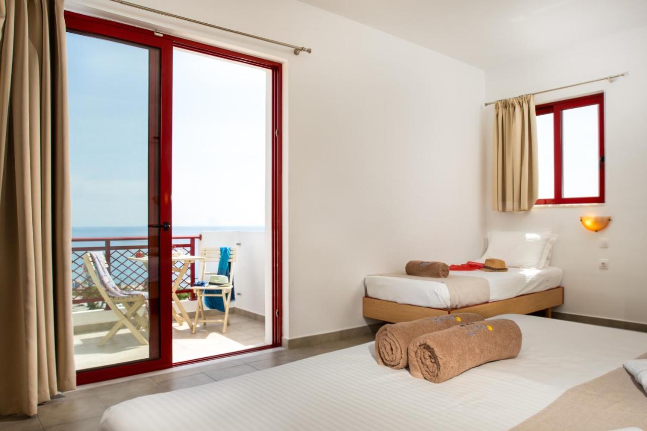 Bella Vista Stegna Aparthotel Archangelos  Exteriör bild