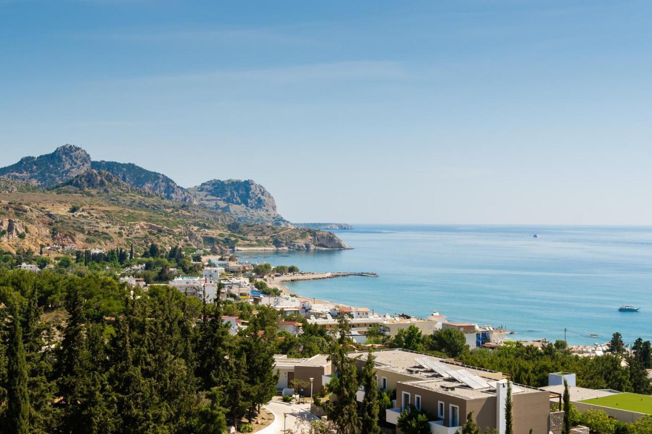 Bella Vista Stegna Aparthotel Archangelos  Exteriör bild