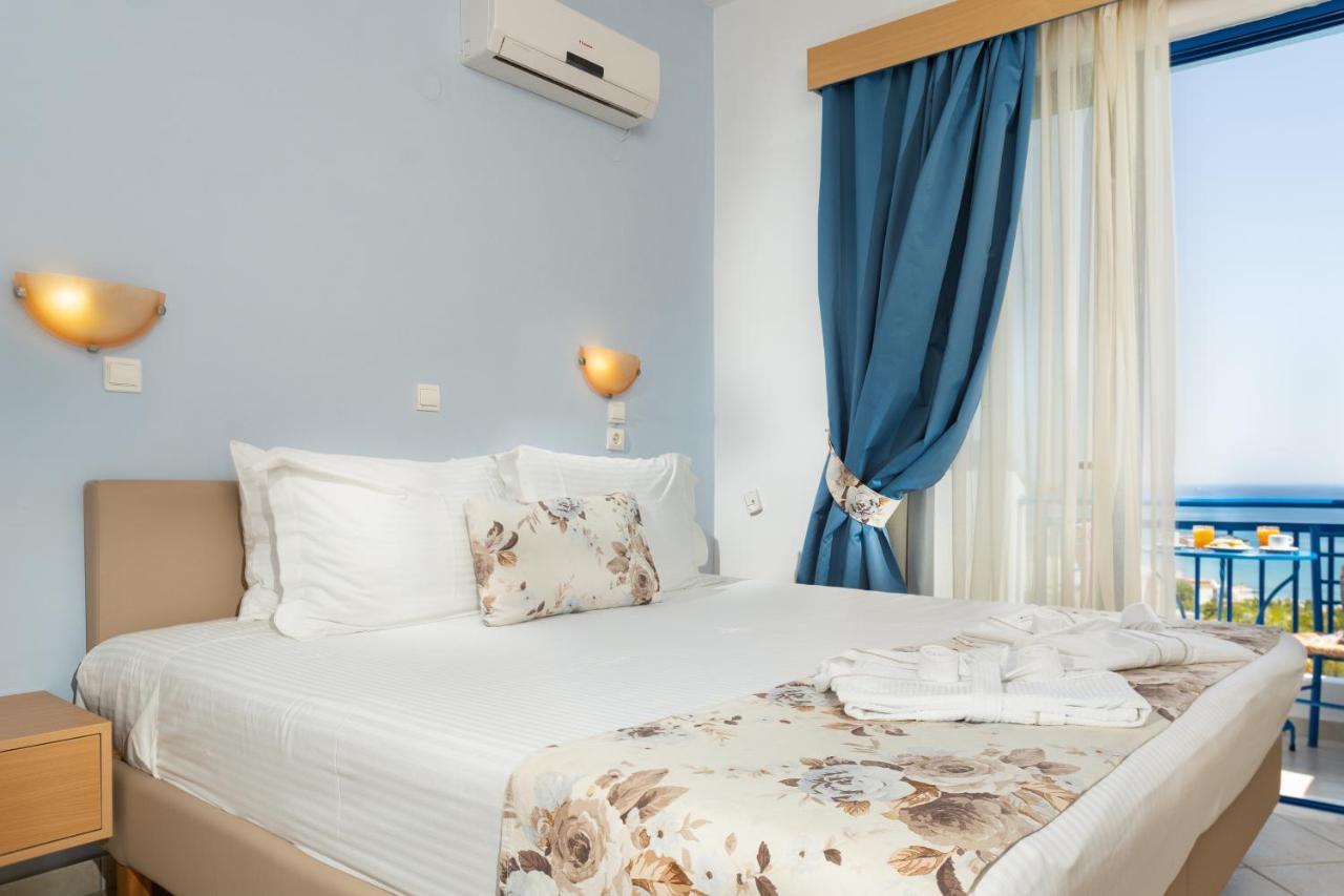 Bella Vista Stegna Aparthotel Archangelos  Exteriör bild