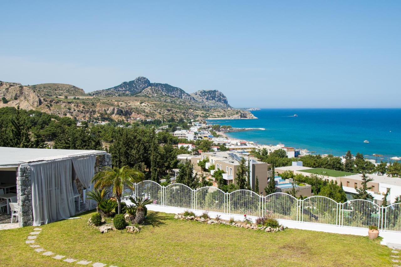 Bella Vista Stegna Aparthotel Archangelos  Exteriör bild
