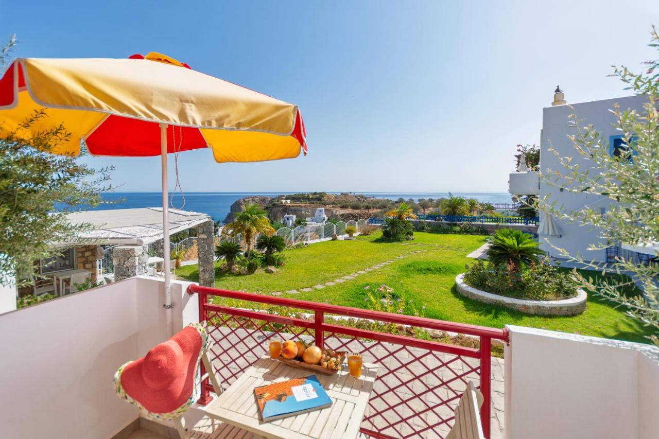 Bella Vista Stegna Aparthotel Archangelos  Exteriör bild